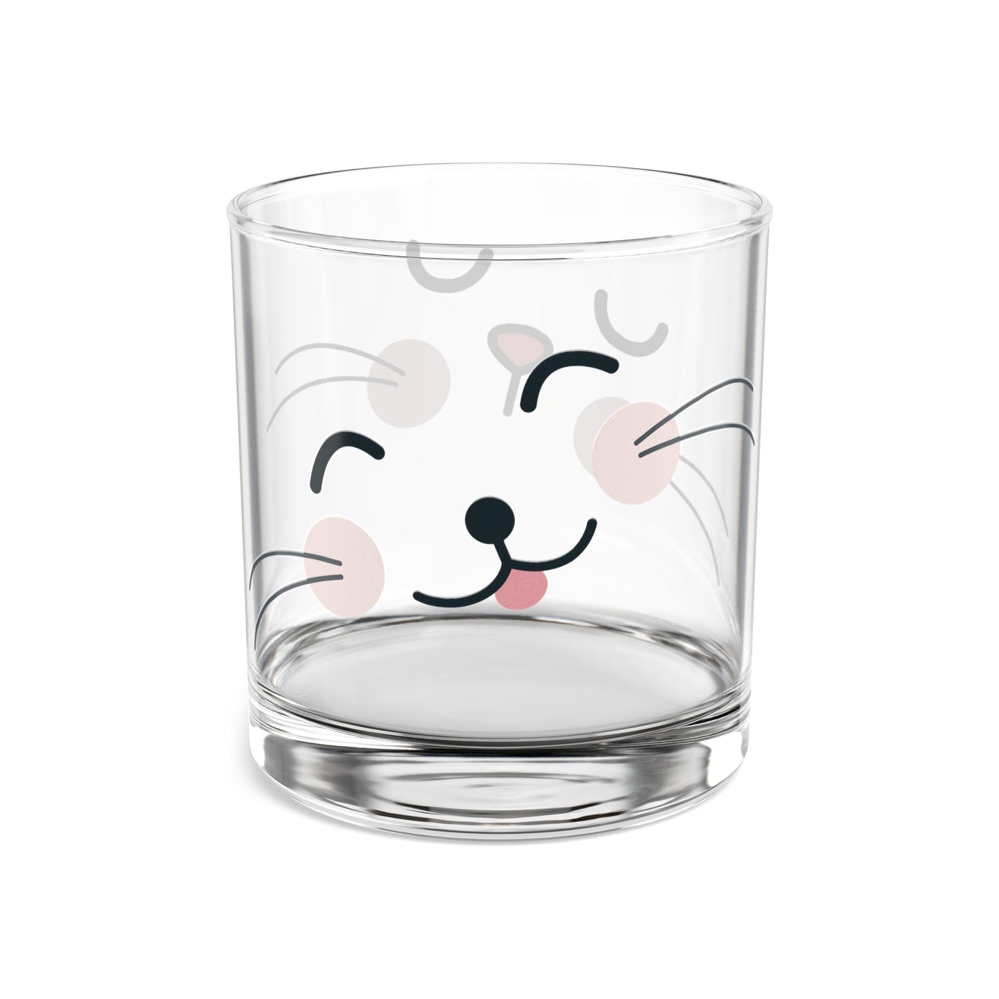 Hasengesichter - Whiskyglas