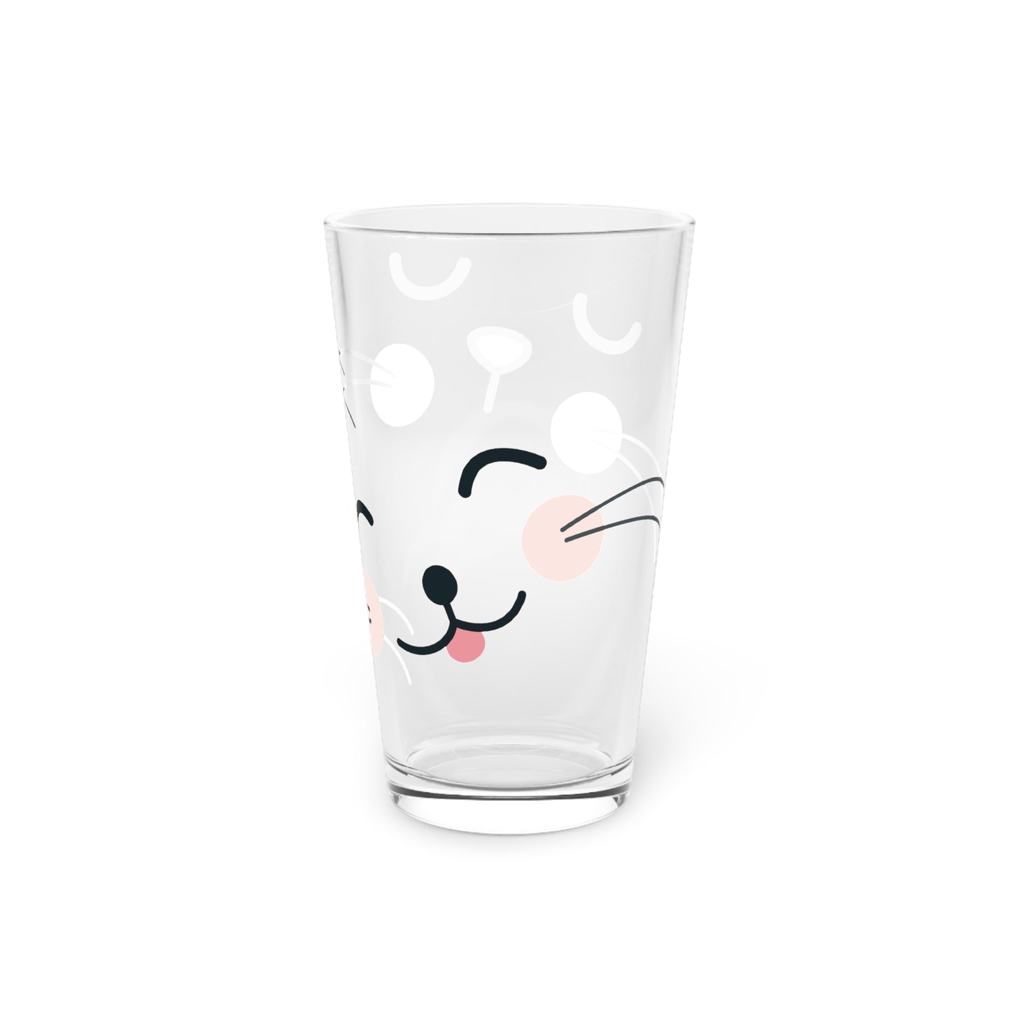 Hasengesichter - Pint-Glas