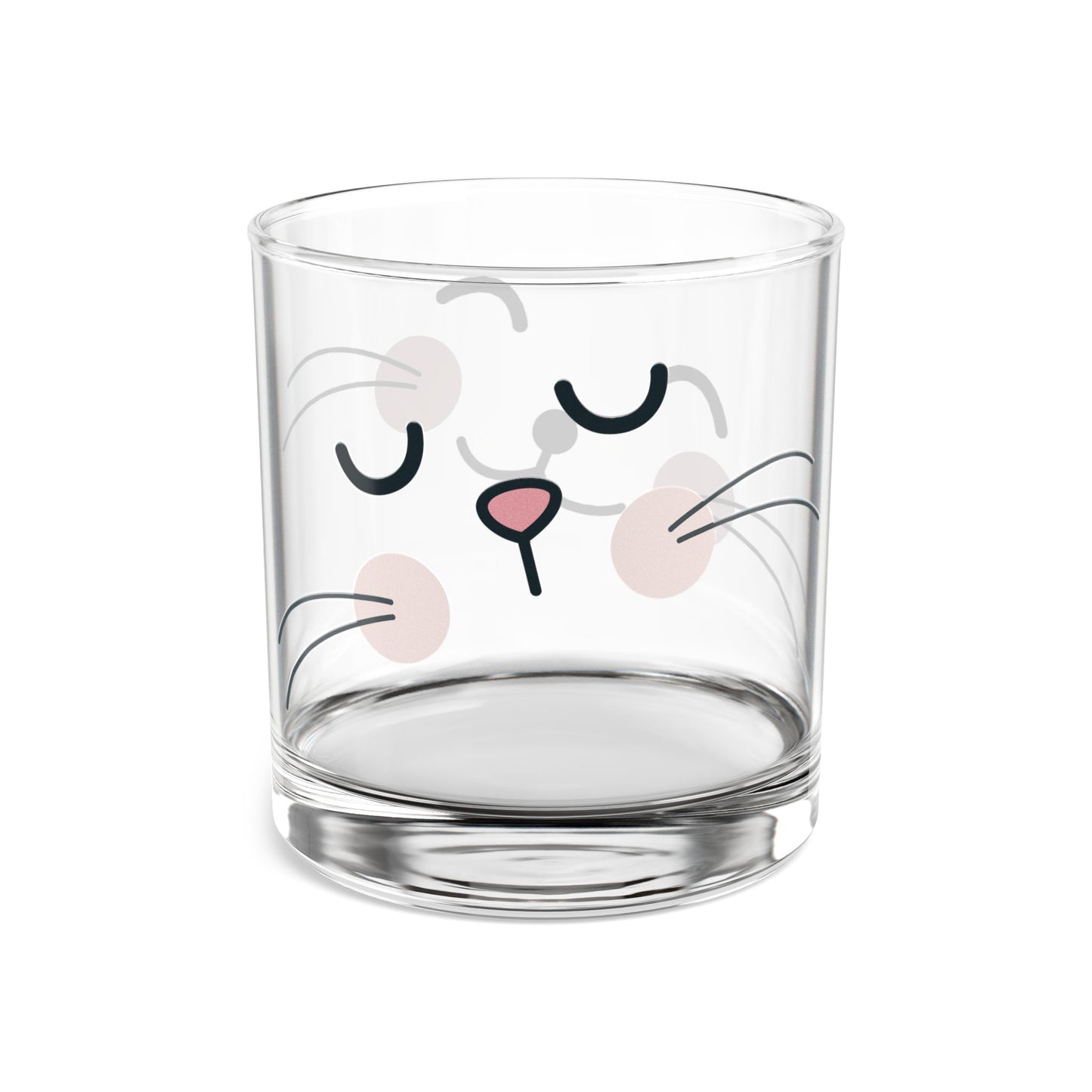 Hasengesichter - Whiskyglas