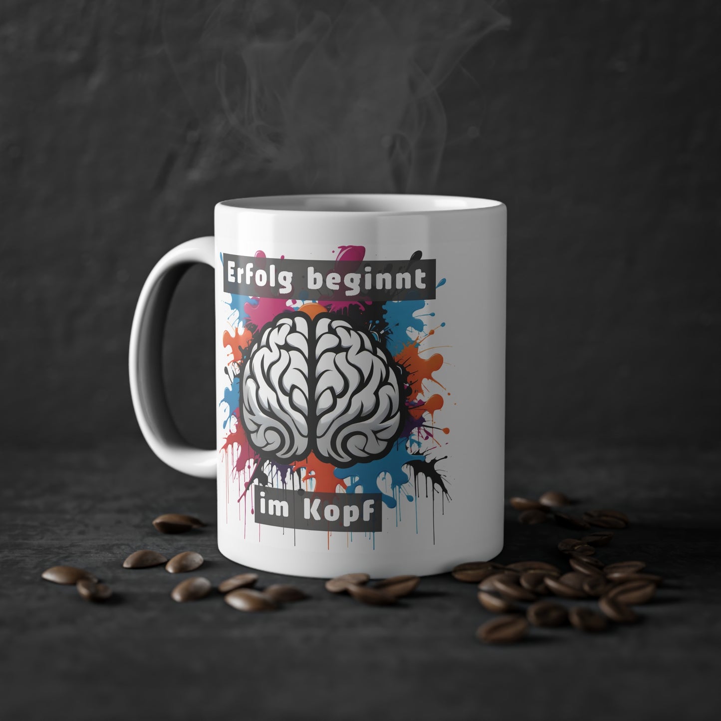 Erfolg beginnt im Kopf - Tasse