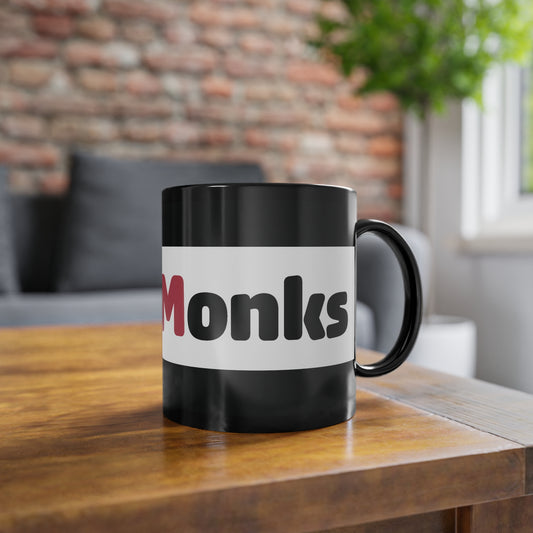 PrintMonks® Tasse (schwarz)