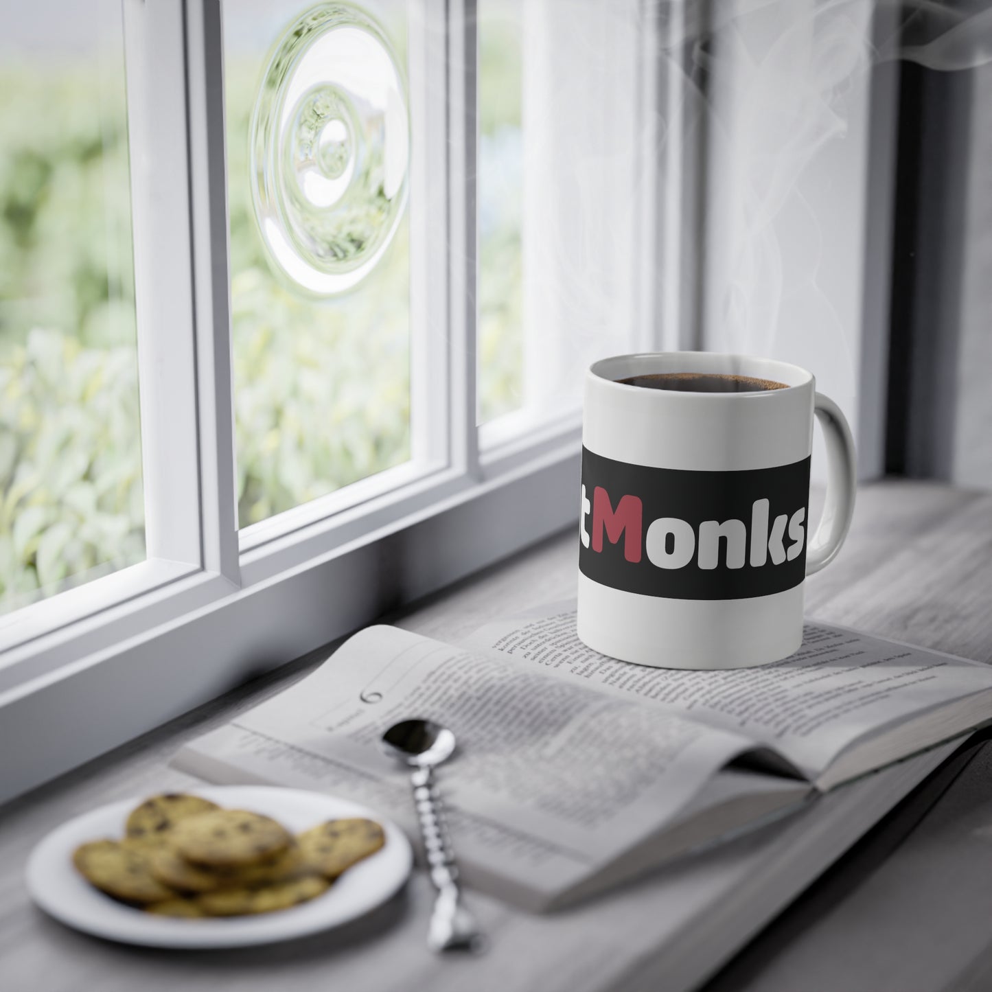 PrintMonks® Tasse (weiß)