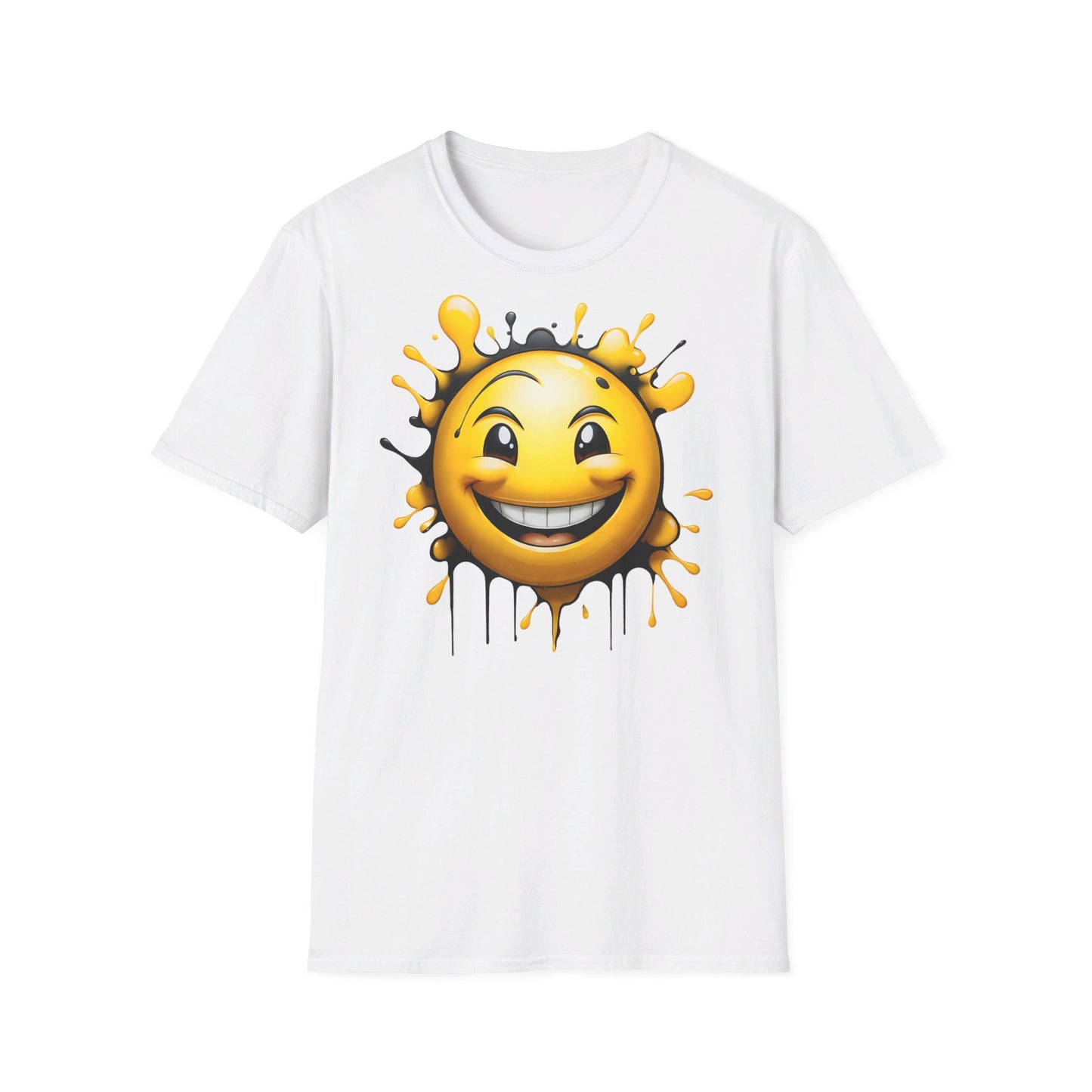 Smile-Emoji Softstyle T-Shirt (Unisex)